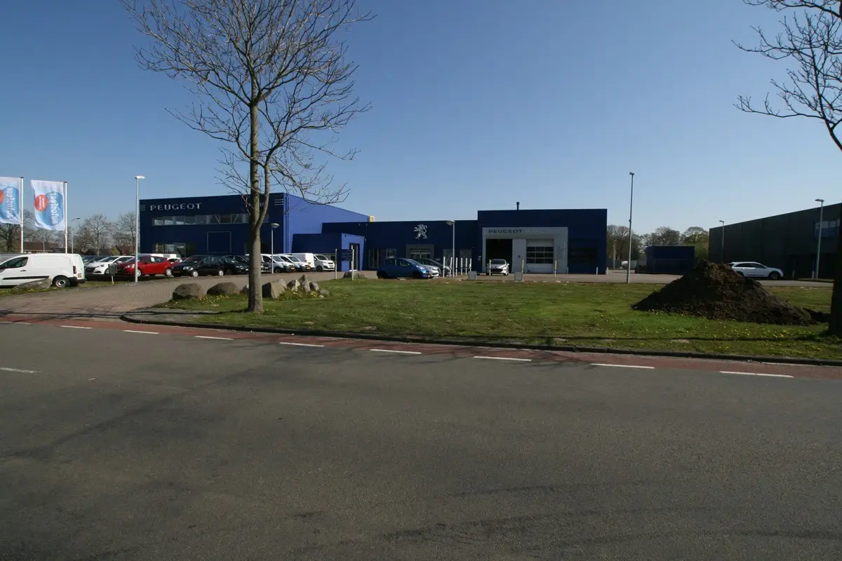Stadskanaal Gevelcoating bedrijfspand Nefkens