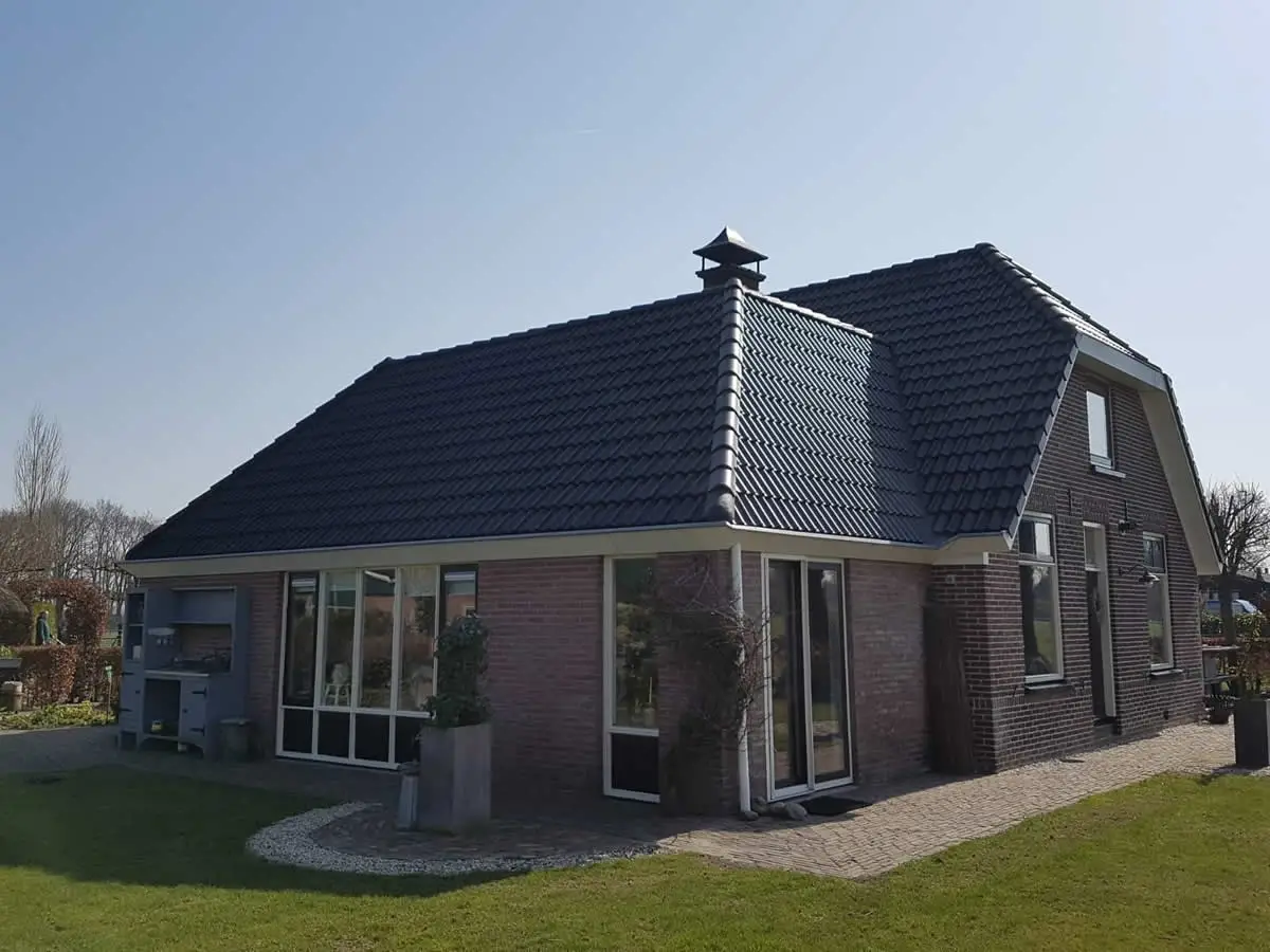 Gevelcoating van woonhuis in Wapenveld
