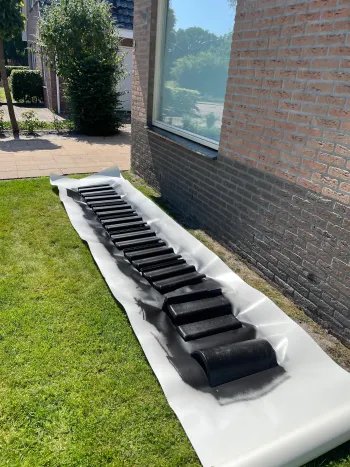 Dakcoating door dak & gevel Noord in Bakkeveen, Friesland
