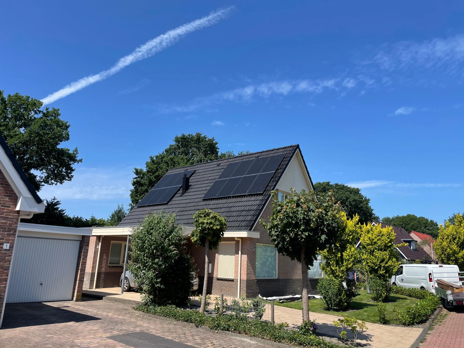 Dakcoating door dak & gevel Noord in Bakkeveen, Friesland
